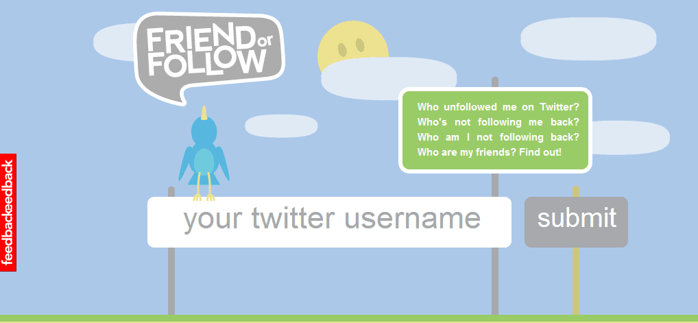 Friend or Follow-twitter unfollow tool