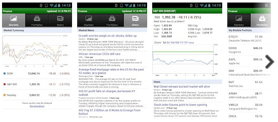 Google Finance for Android